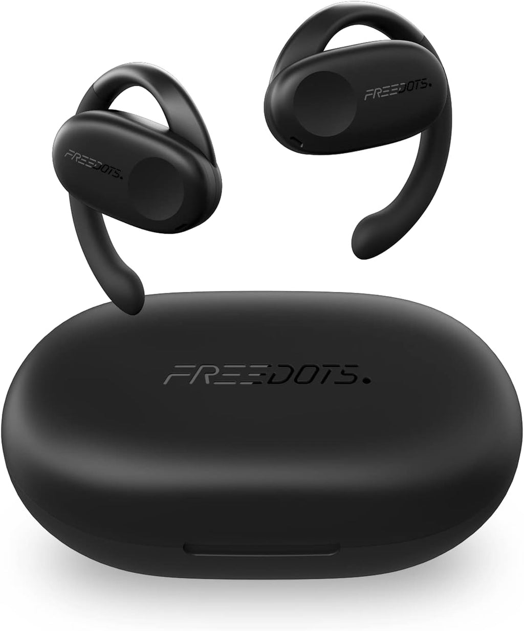 Bluetooth Earbuds with Earhooks and Charging Case P4383