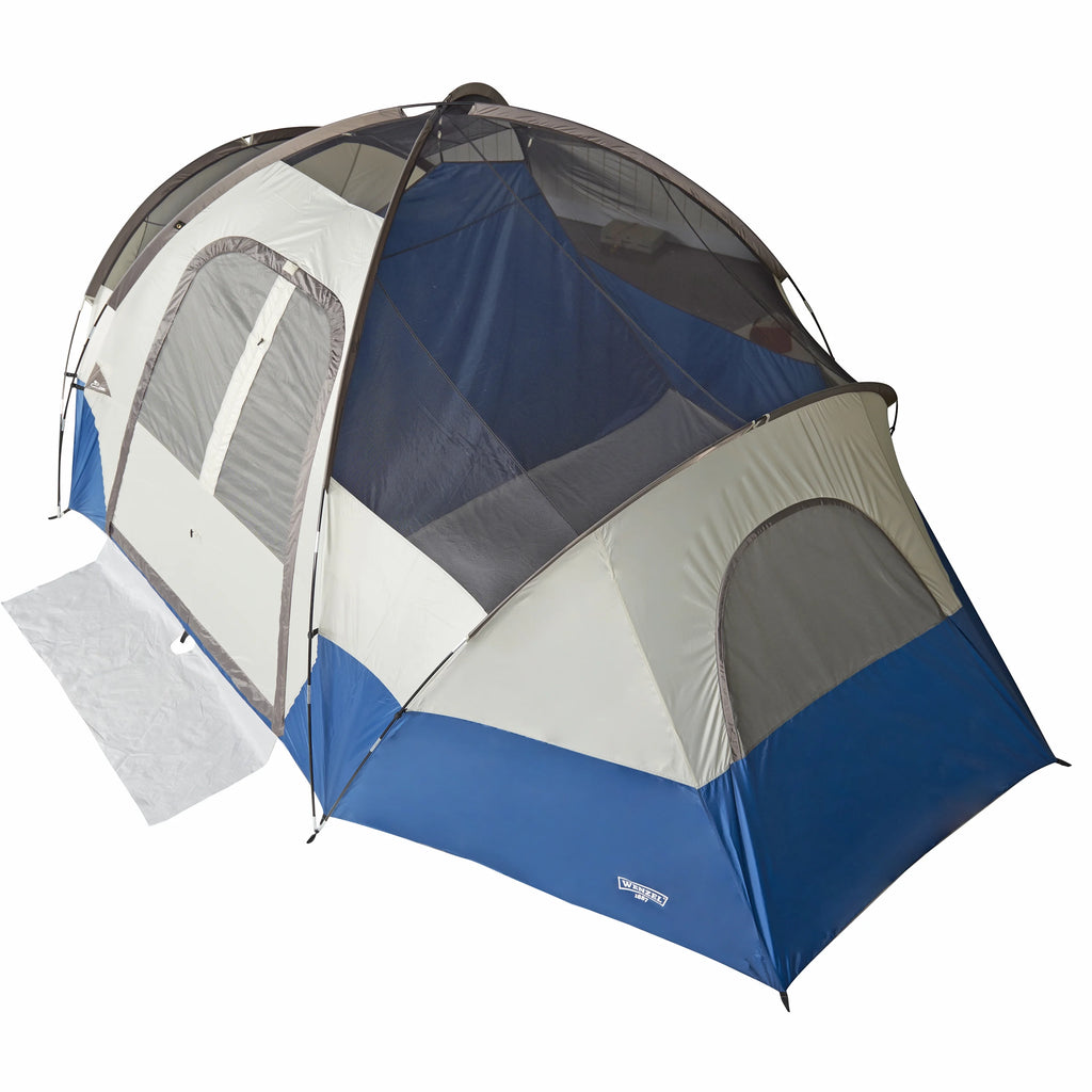 Blue 10-Person Cabin Tent D25789
