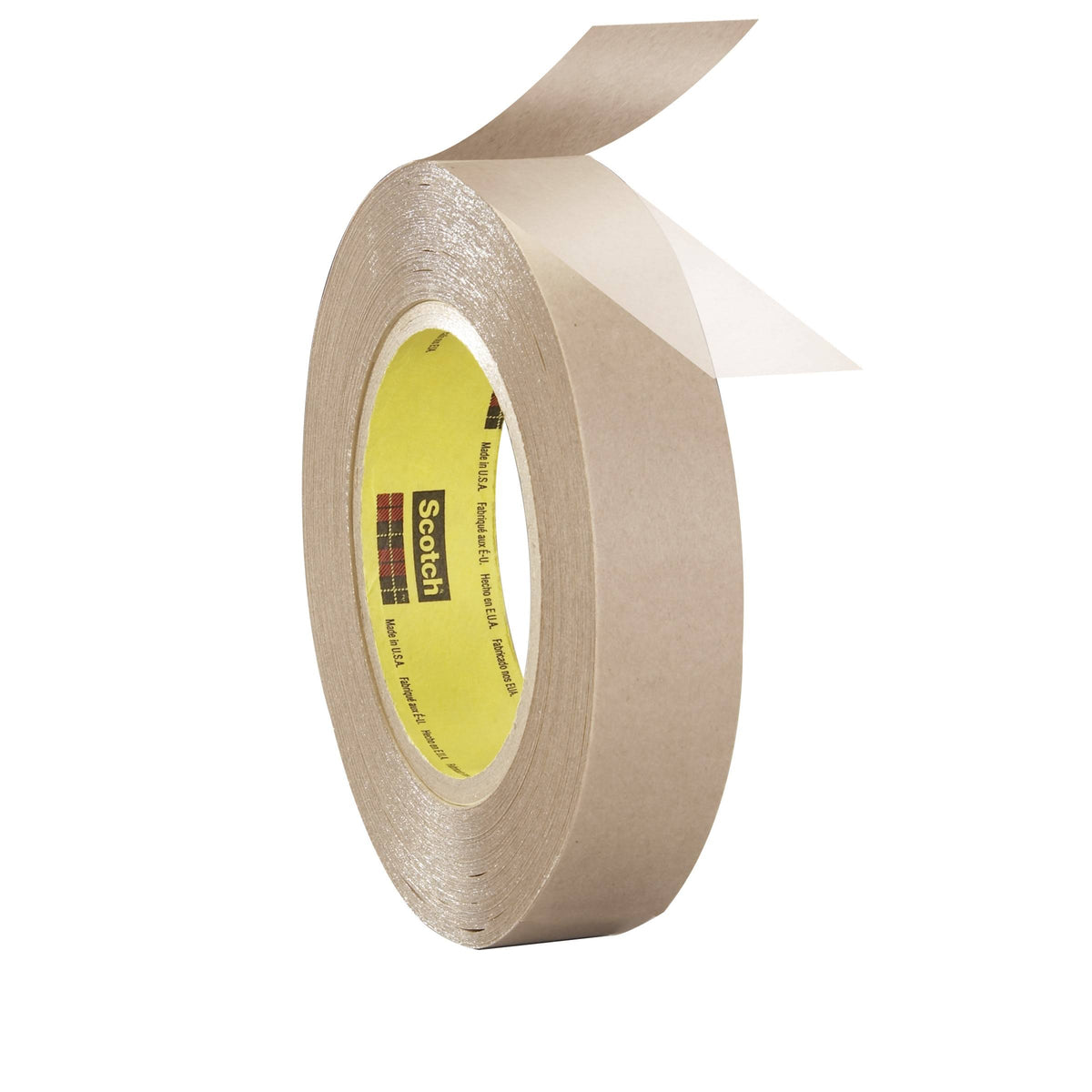 4 Rolls 6 in x 36 yd 4.8 mil Double Coated Tape Clear L2382
