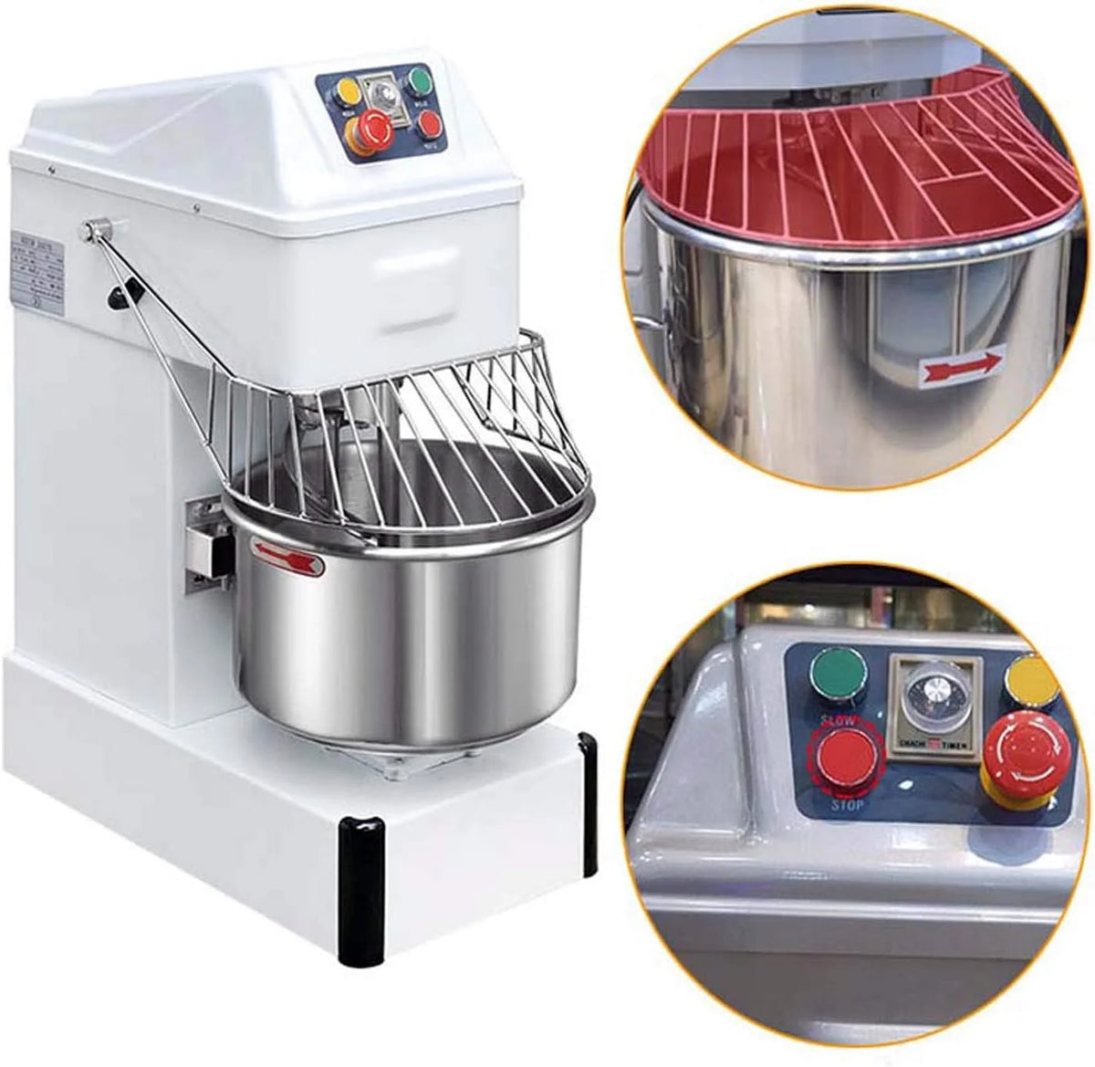 20L 1500W Double Speed Dough Mixer P87970