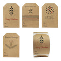 Christmas Gift Tags 2 x 3 25 Adhesive Labels B68188