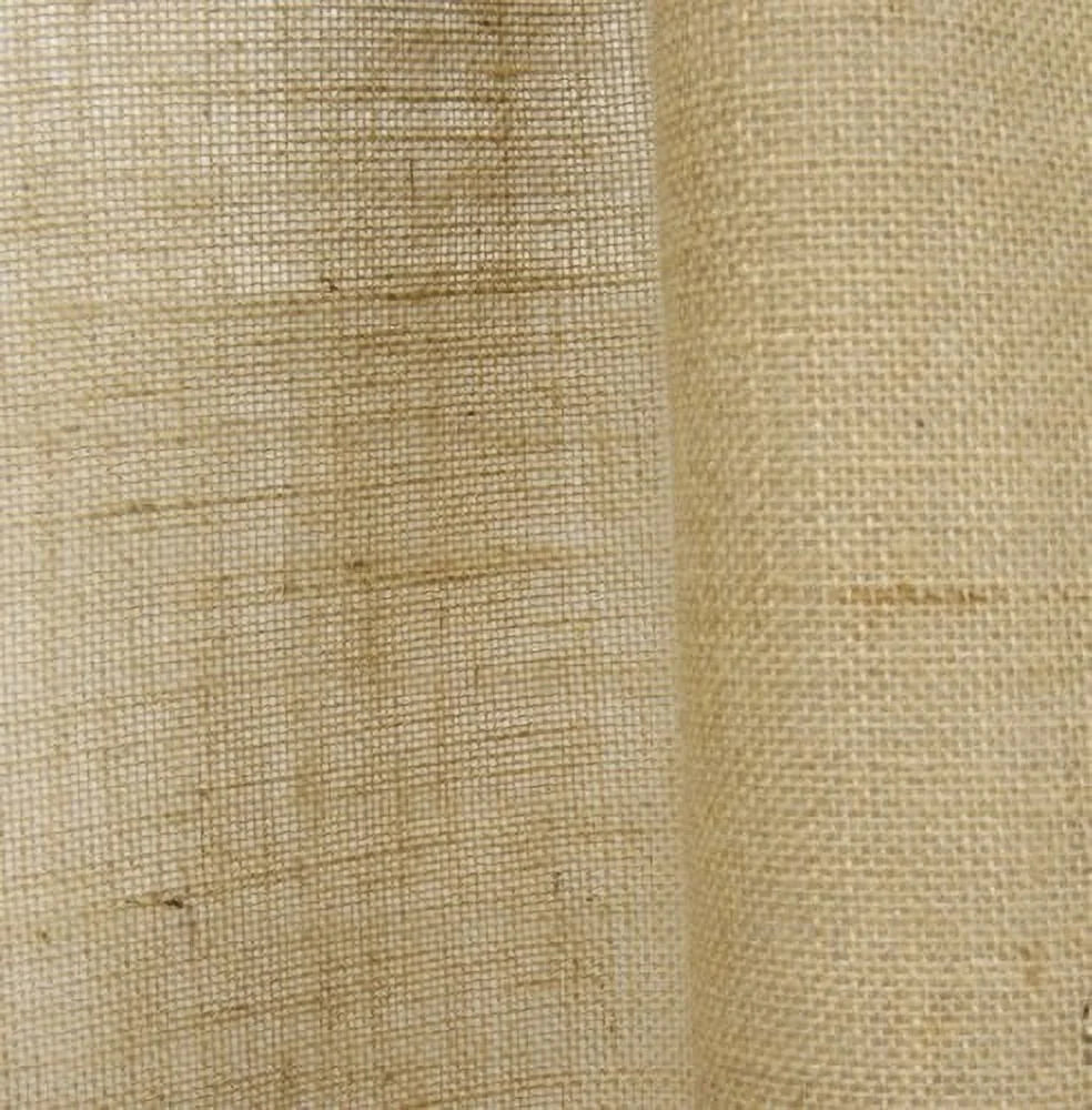 Burlap Lined Curtain Drape Panel 42 x 96 Inch W66256