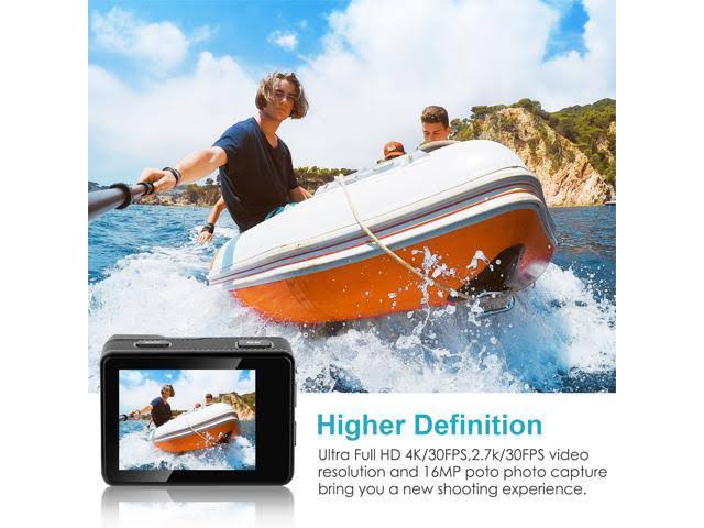 4K Waterproof Action Camera with Touch Screen L259267