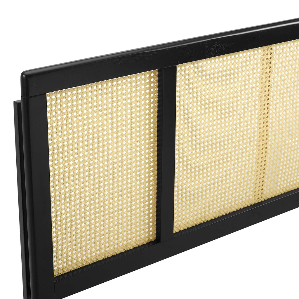 Gray Cane King Headboard R65853