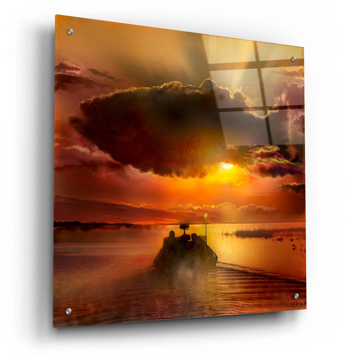 Acrylic Glass Wall Art 24"x24" Y63827