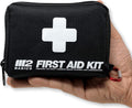 150 Piece First Aid Kit with Carabiner, Emergency Blanket, Medical Survival Bag E7261