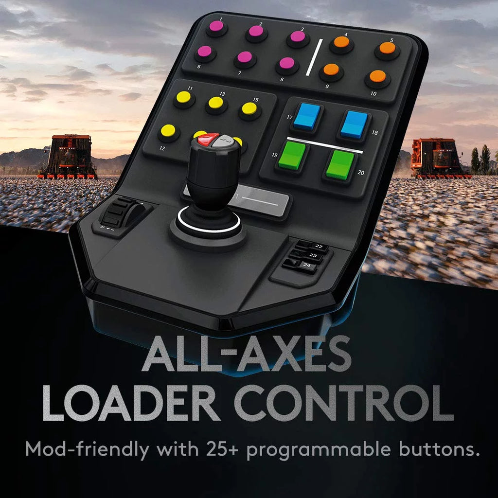 Simulation Wheel, Pedals and Side Panel Control Deck R811063