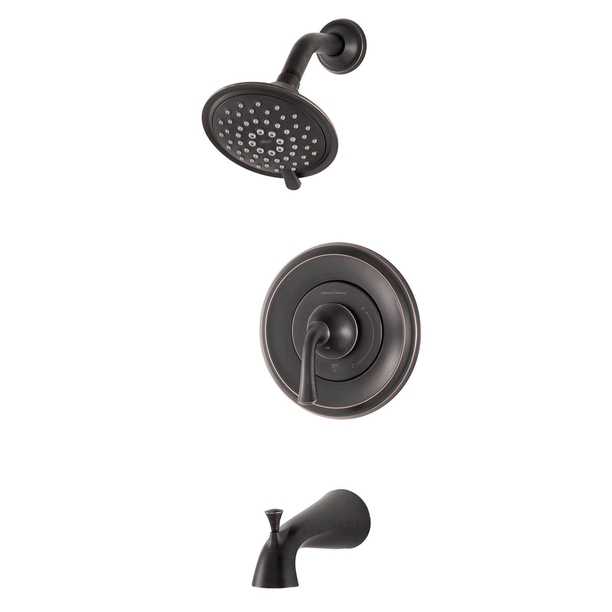 Brushed Nickel Tub and Shower Trim Package G96577