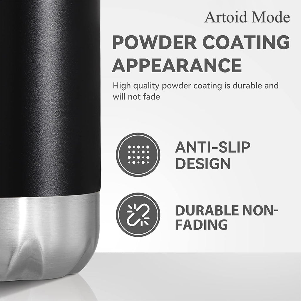 17oz Stainless Steel Double Wall Insulated Water Bottle C20459