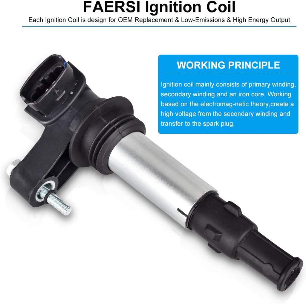 Ignition Coil Pack of 6 R22044