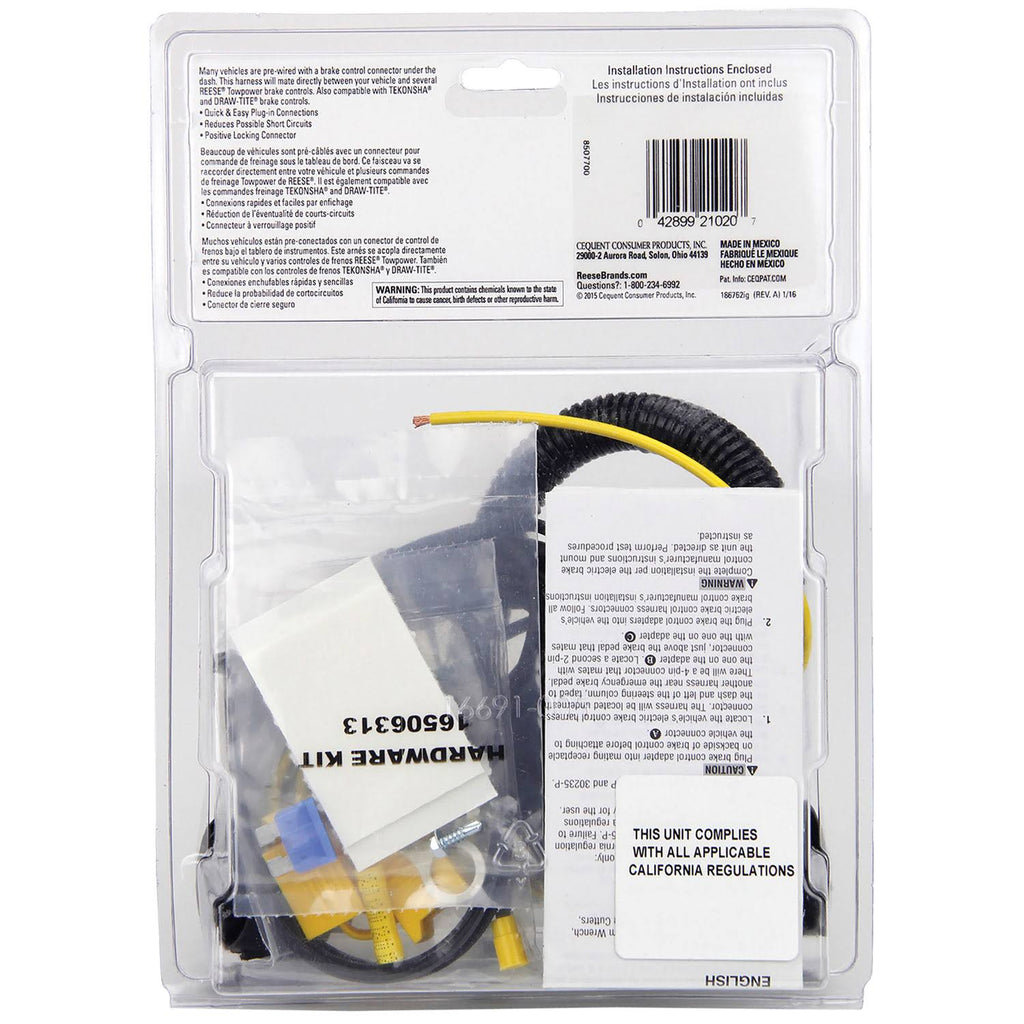 Brake Control Electrical Kit B64108