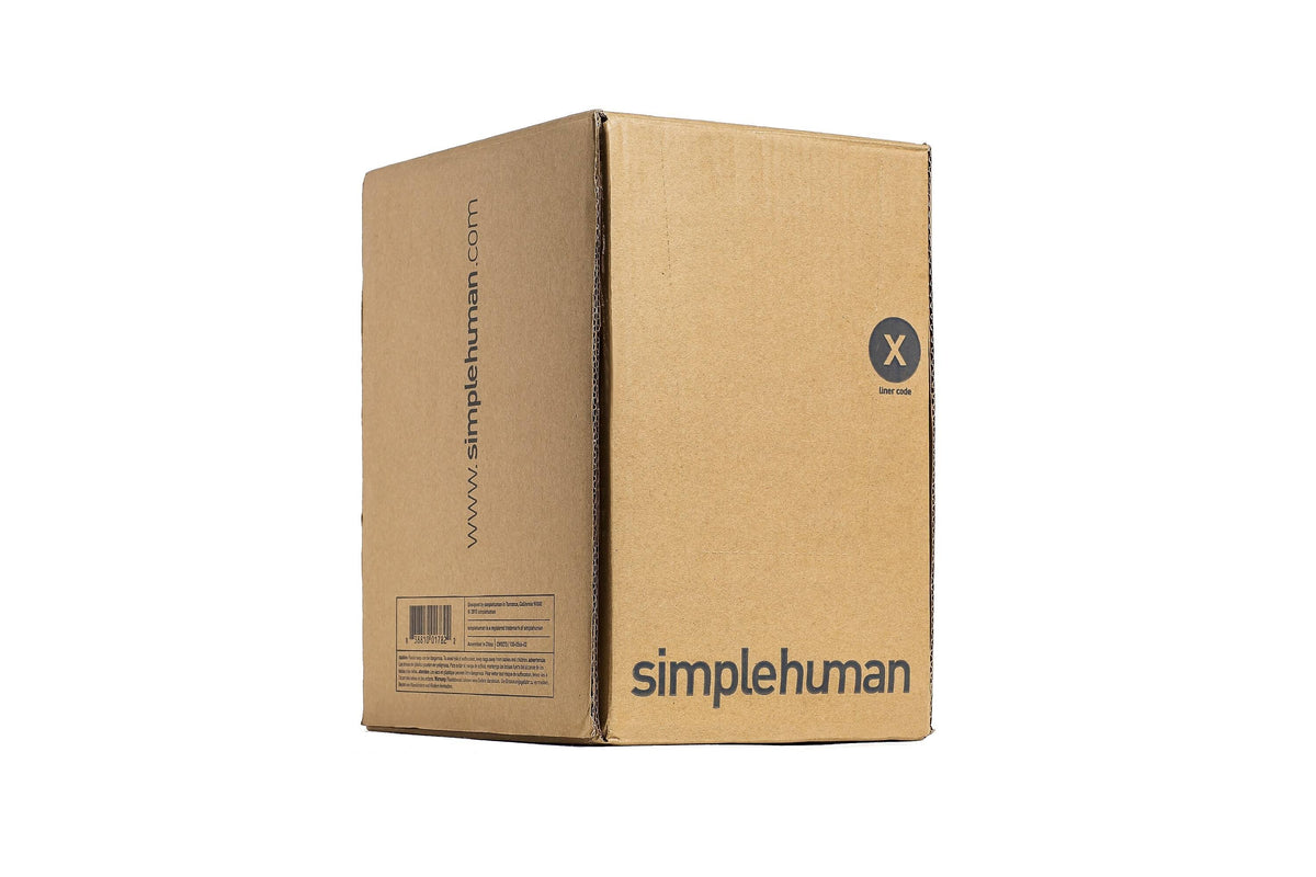 White 80 L Trash Can Liner N61304