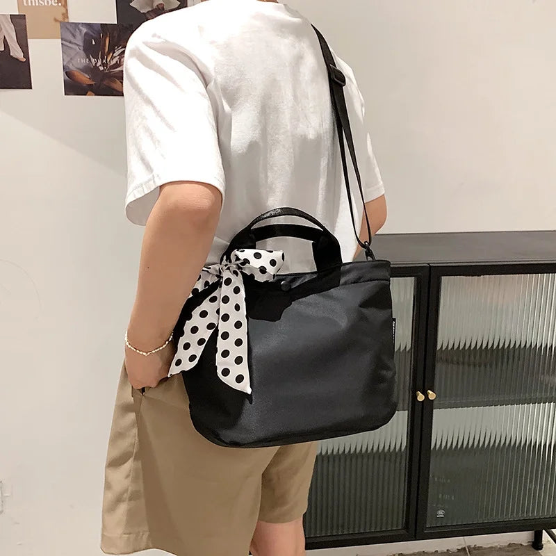 Silk Scarf Shoulder Bag Z72868