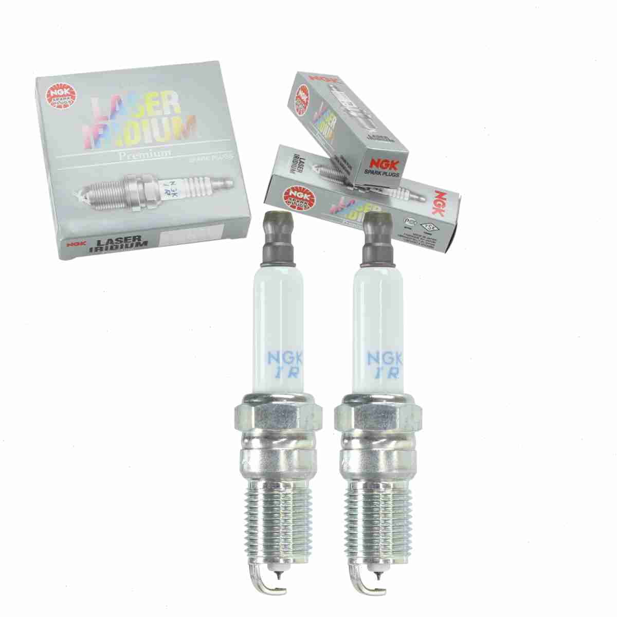 2 pc Laser Iridium Spark Plugs I1191