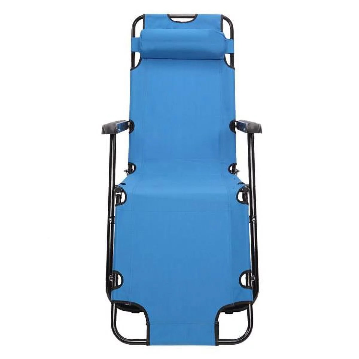 Blue Portable Folding Reclining Chair X388639