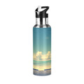 Insulated Stainless Steel Water Bottle with Straw Lid 20 oz D209