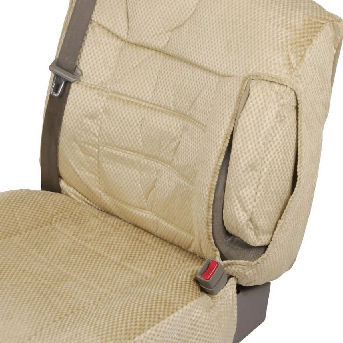 Pickup Truck Seat Covers with Arm Rest and Built In Seat Belt J63911