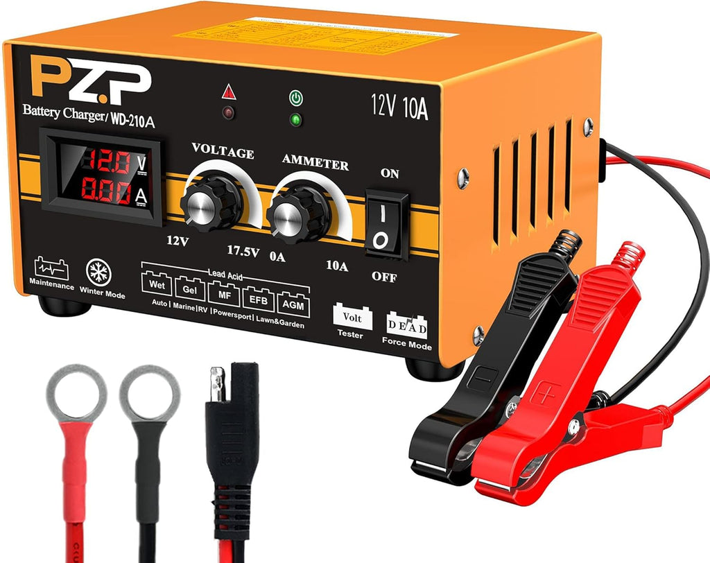 0-10 Amp 12v Automotive Battery Charger X88607