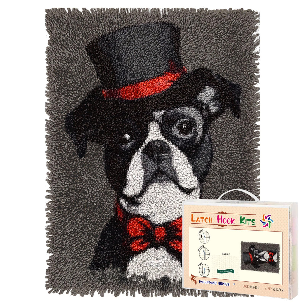 Latch Hook Rug Kit 52x38cm R739591