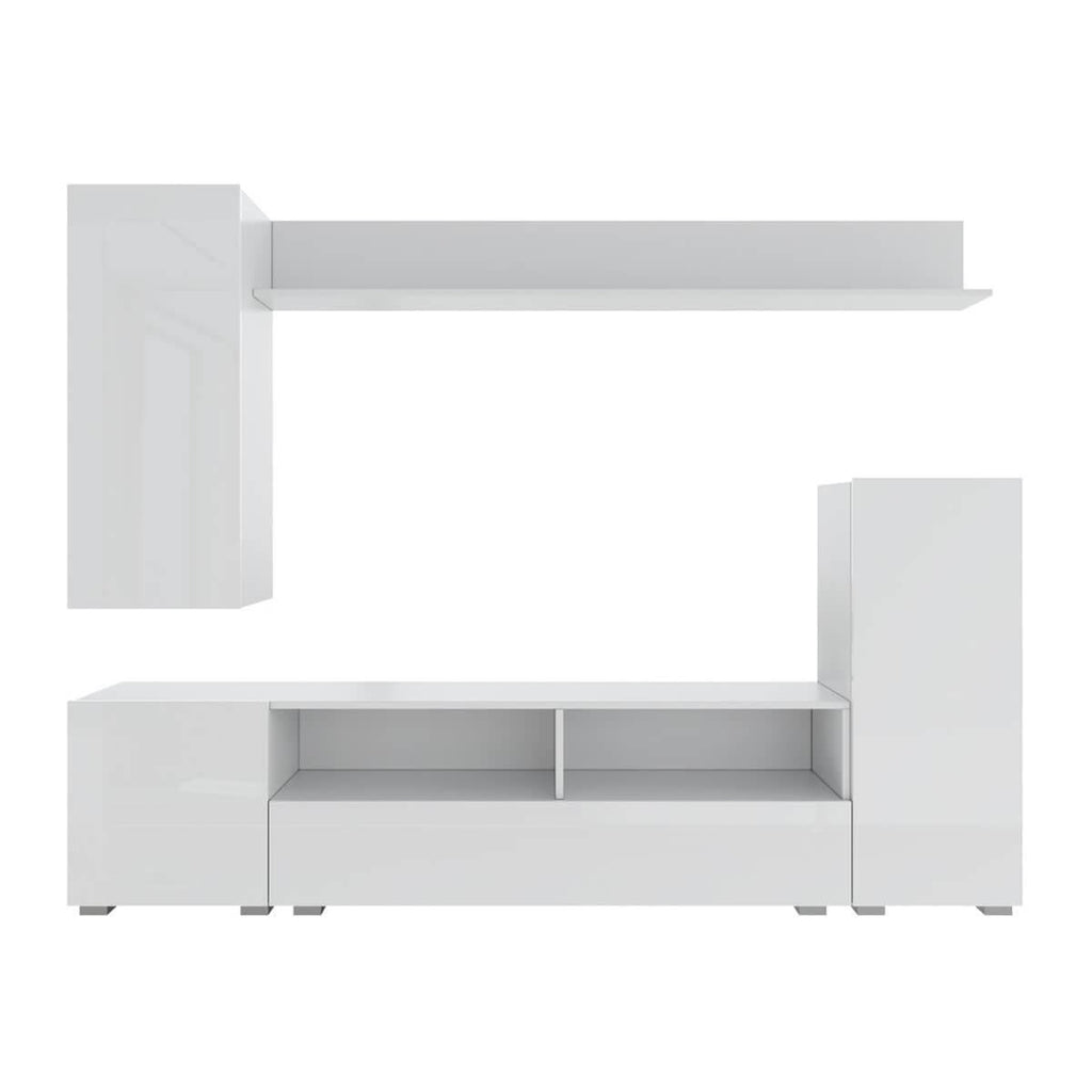 White Entertainment Center O69366
