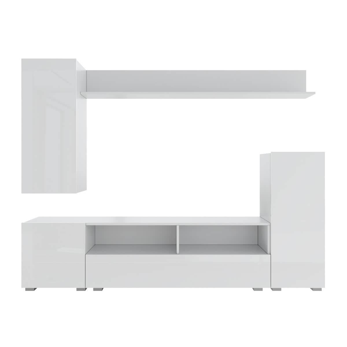 White Entertainment Center O69366