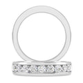 14K White Gold Round Diamond Bridal Wedding Band Ring Z862682