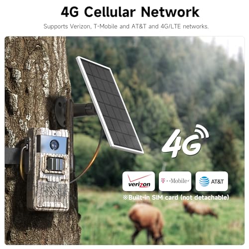 Cellular Trail Camera with Night Vision Motion Activated Waterproof IP66 M467