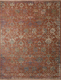 7'10 x 10' Terracotta Rug L45938