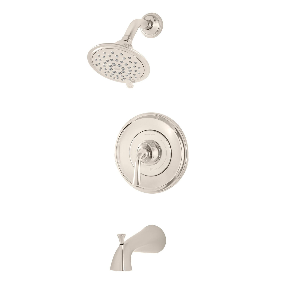 Brushed Nickel Tub and Shower Trim Package G96577