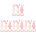 60 Pcs Mini Plush Bunny Stuffed Animal Toys I585
