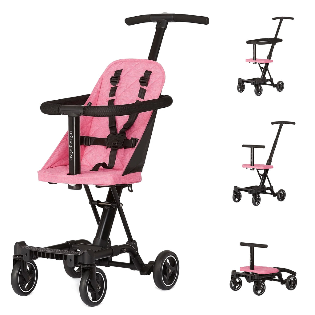 Black Lightweight Compact Travel Stroller O441983