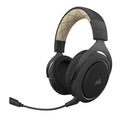 Cream Black Wireless Stereo Gaming Headset X772