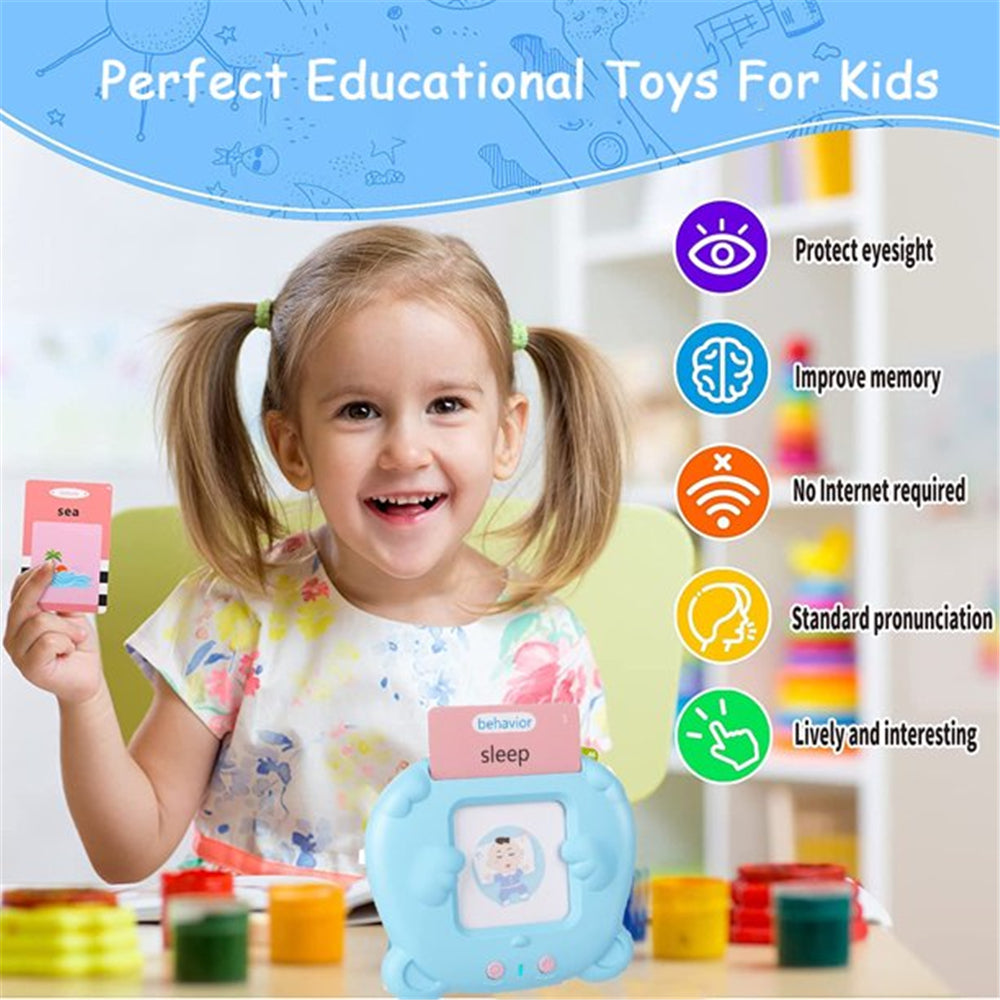 Talking Flash Cards Learning Toys with 112 Double-Side Cards P689353