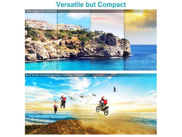 4K Waterproof Action Camera with Touch Screen L259267