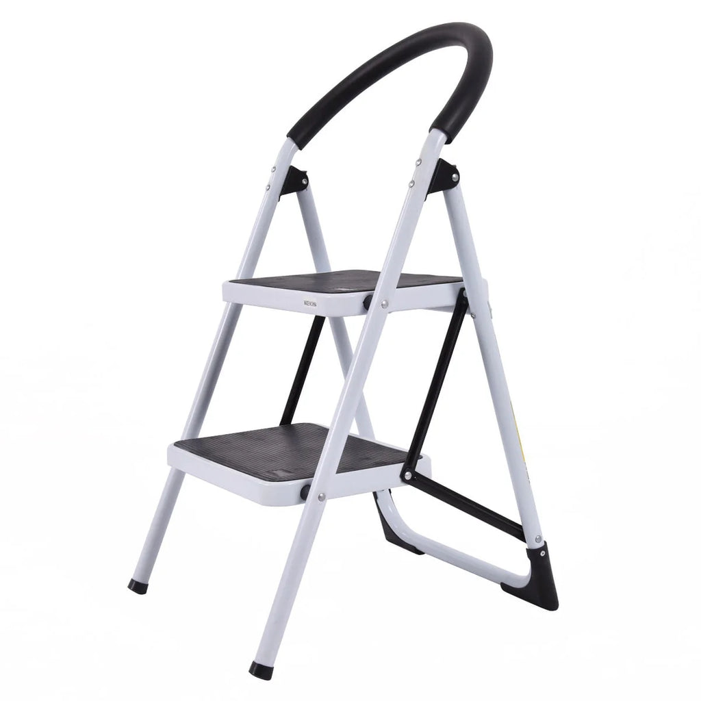 2 Step Folding Ladder Stool 330Lbs Capacity R3426