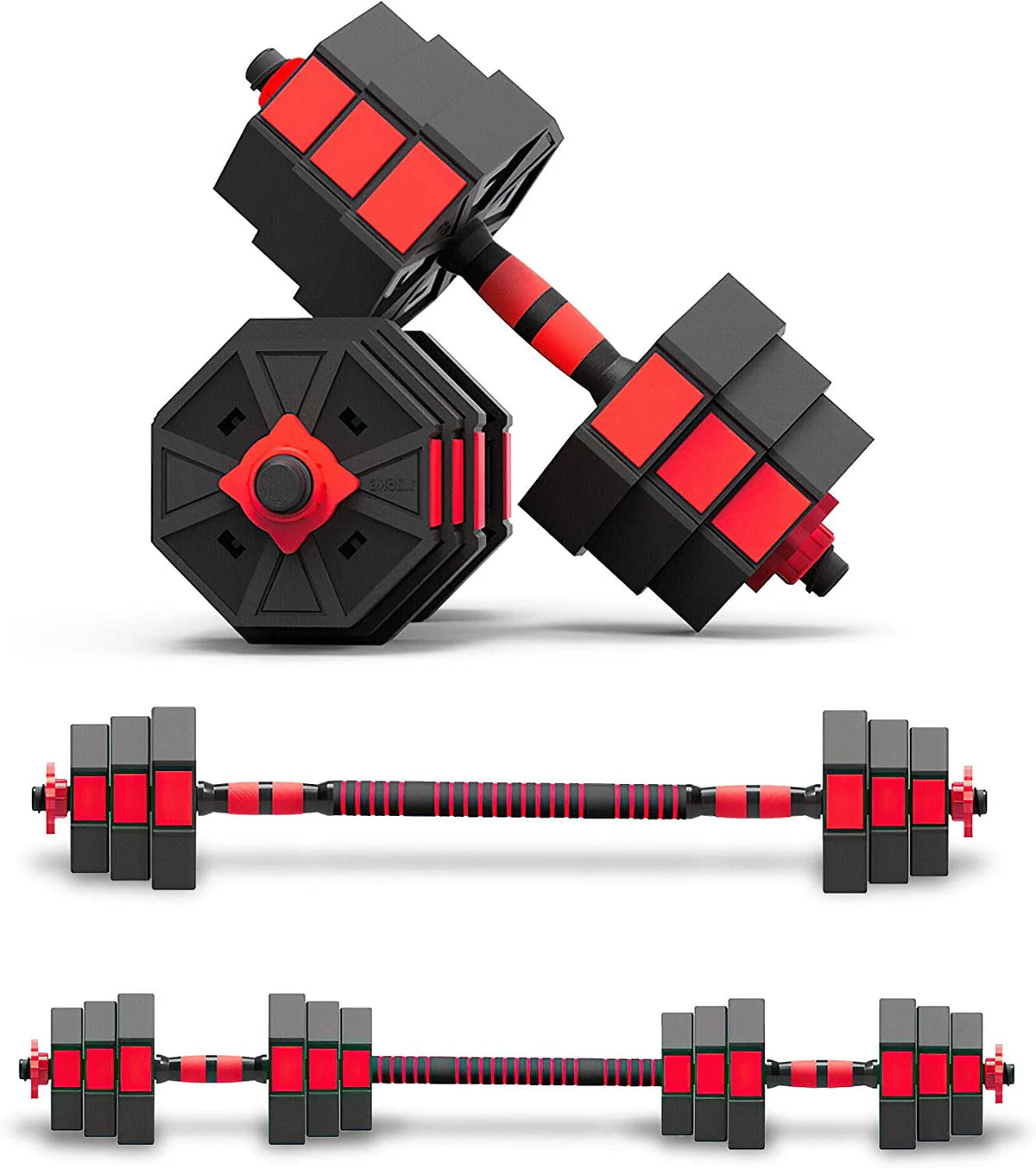 66 Lb Adjustable Weights Dumbbells Set T430