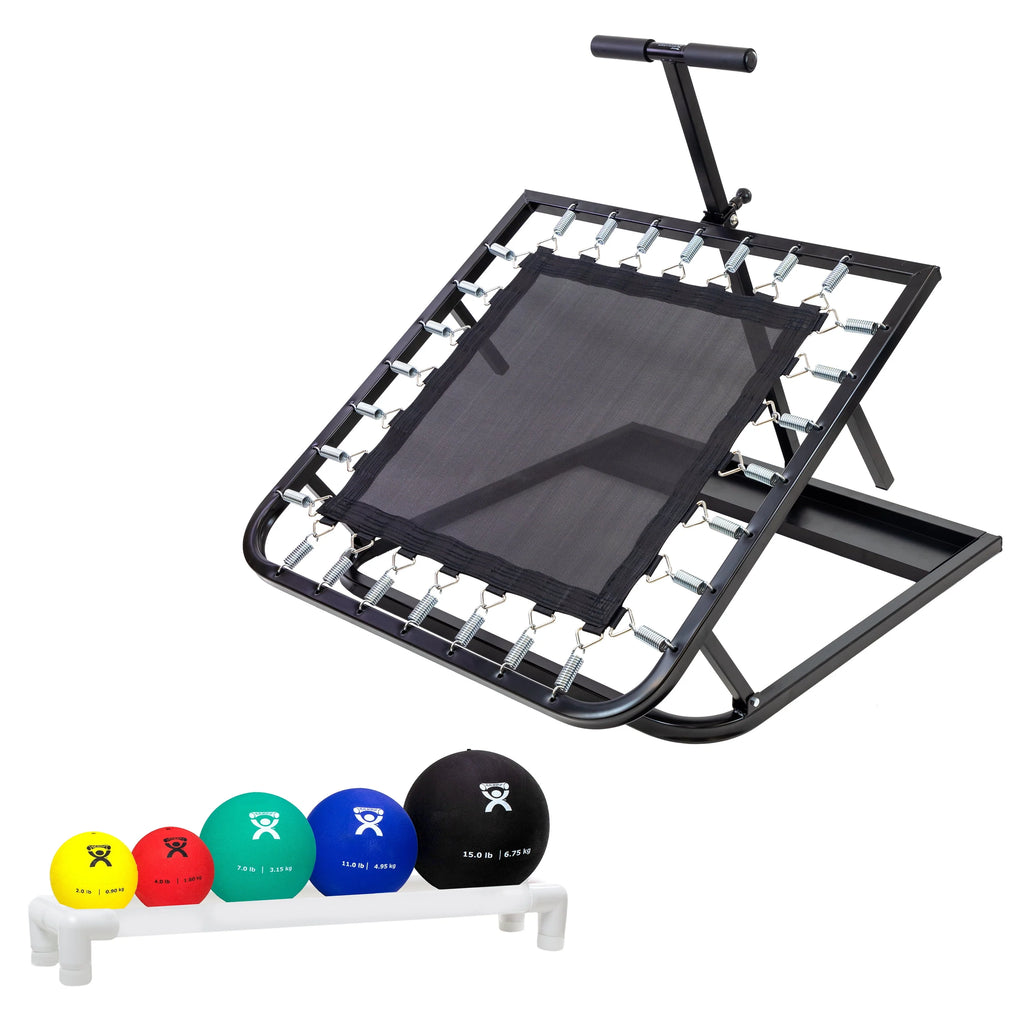 Adjustable Ball Rebounder Set with 5 Balls W98385