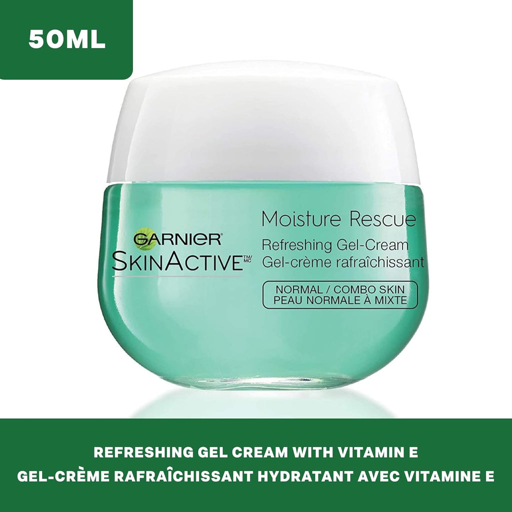 Moisture Rescue Refreshing Gel-Cream, Oil-Free, 1.7 Oz (50g), Pack of 2 G50390