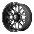 Black Milled 17x9 6x5.5 Wheel N169868