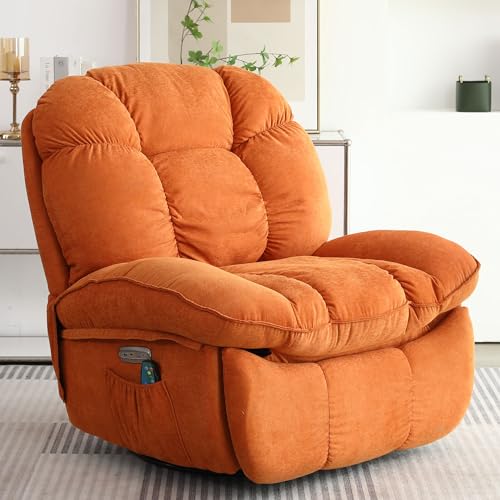 Green Power Recliner Chair with Heated and USB K24449