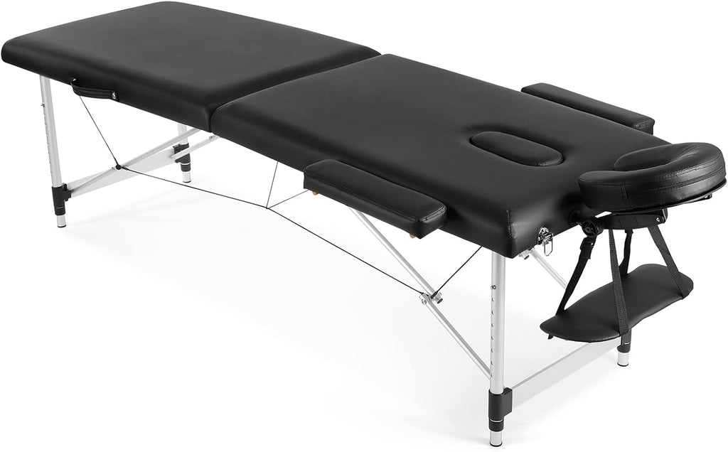 Black Adjustable Massage Table with Carrying Bag C59159