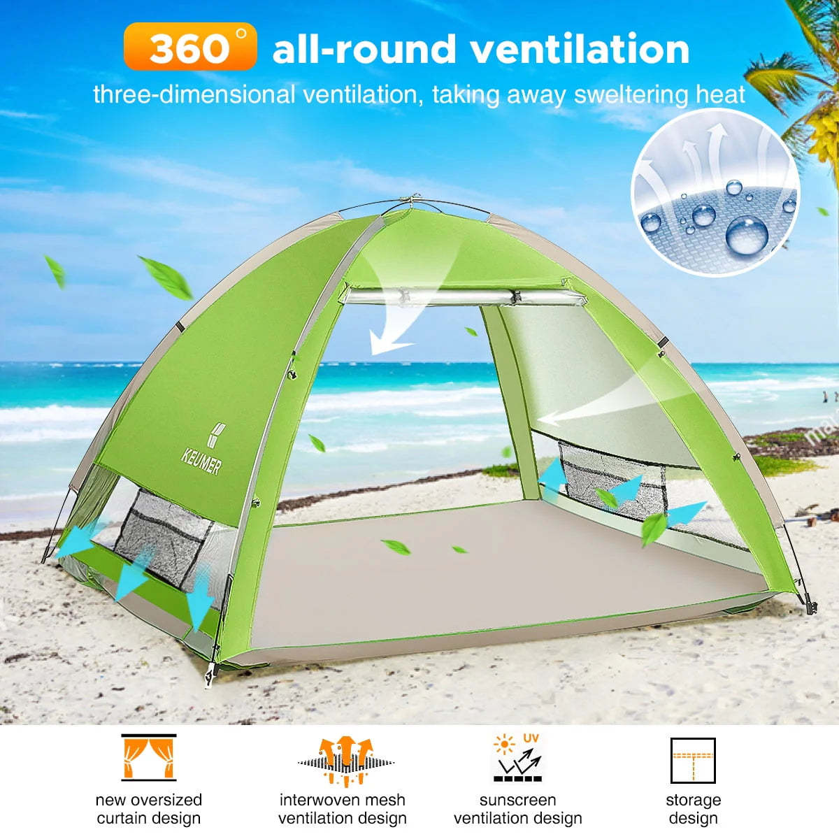 4 Person Dome Tent A61640