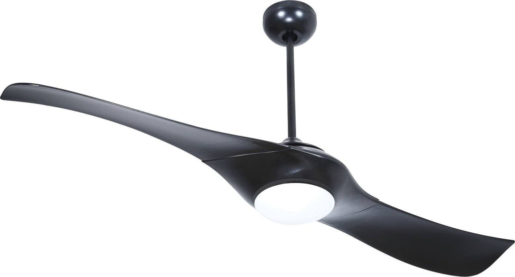 Flat Black Ceiling Fan With Blades Included X2194