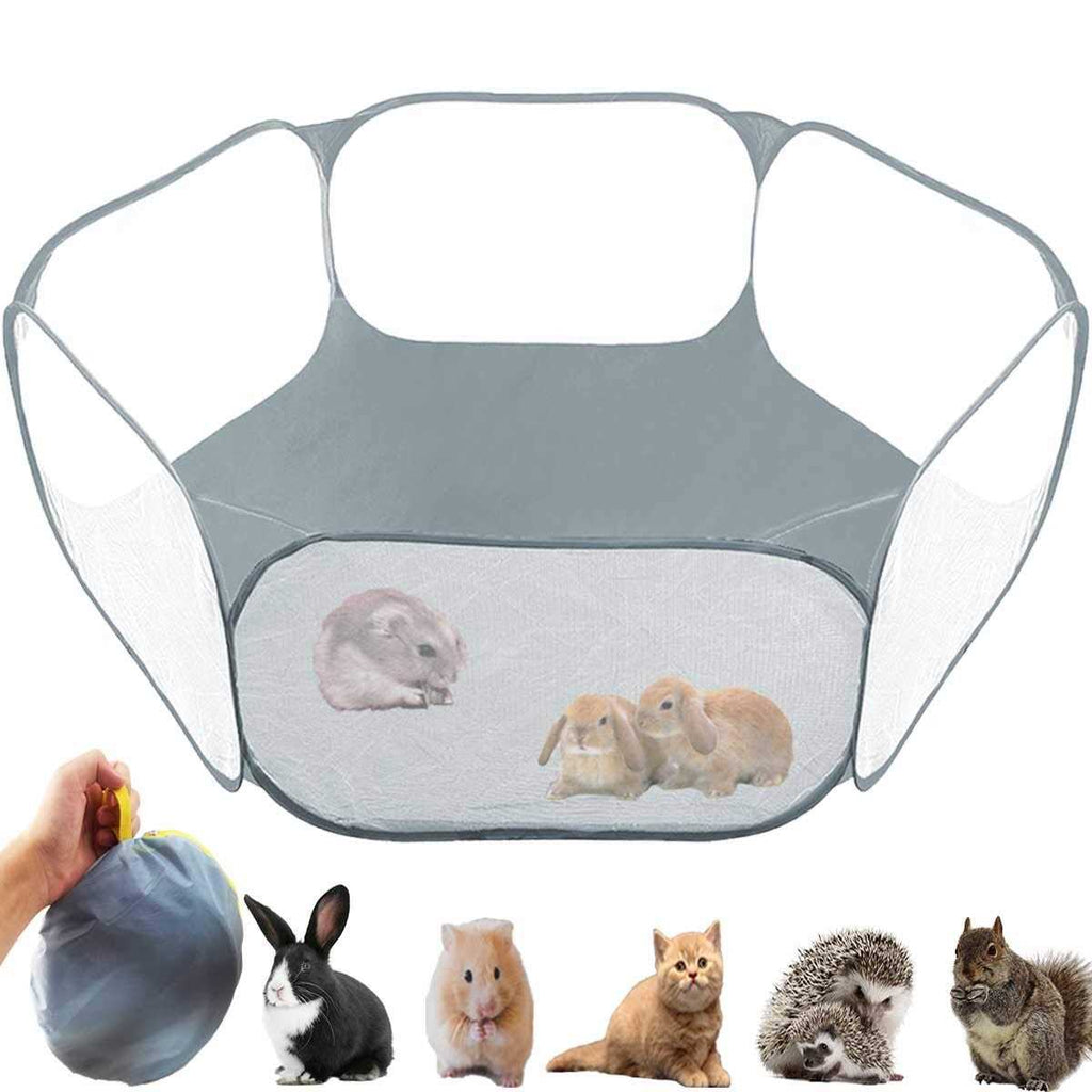 Breathable Transparent Pet Playpen Z176379