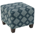 Teal Ottoman U2284