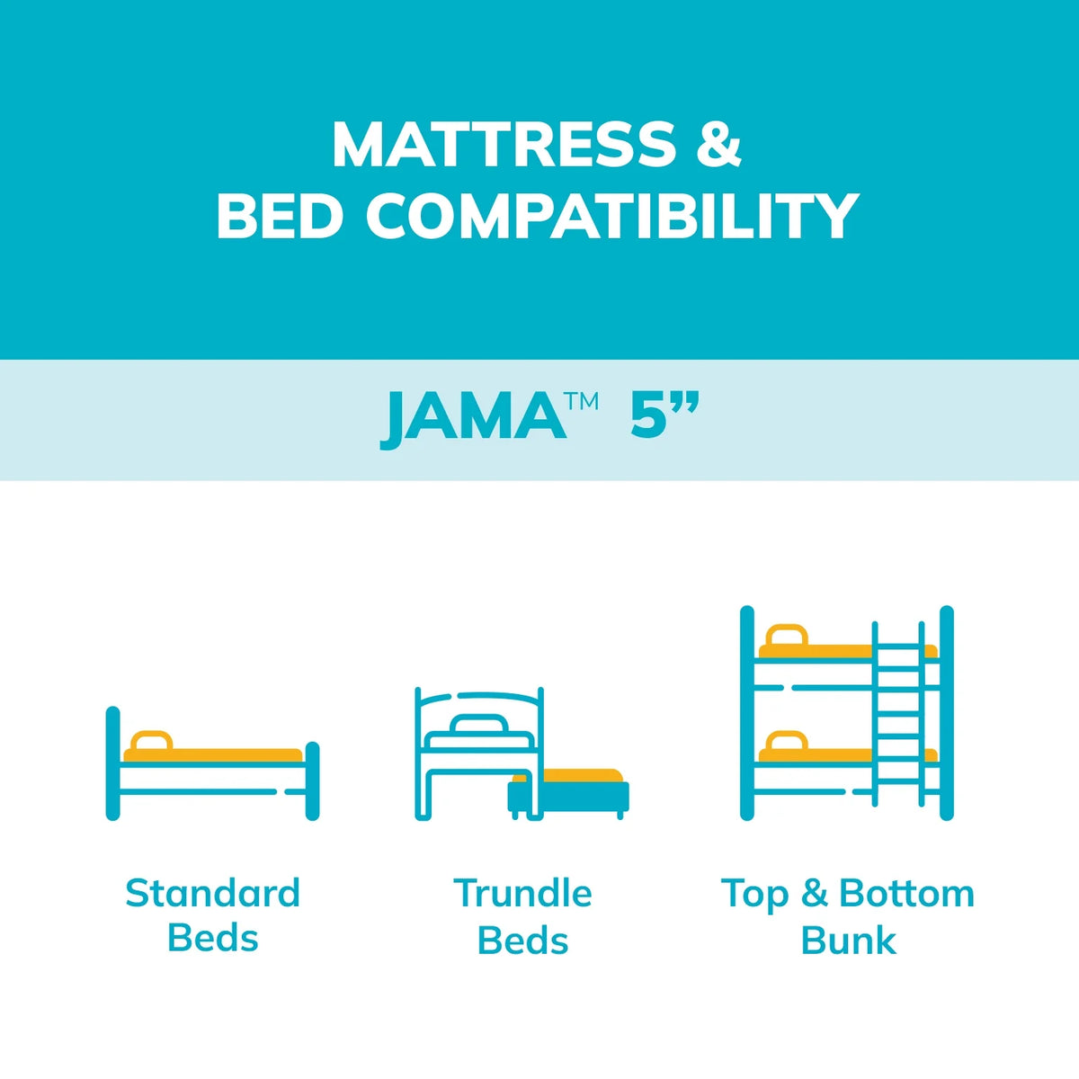 5 inch Memory Foam Twin Size Mattress D616