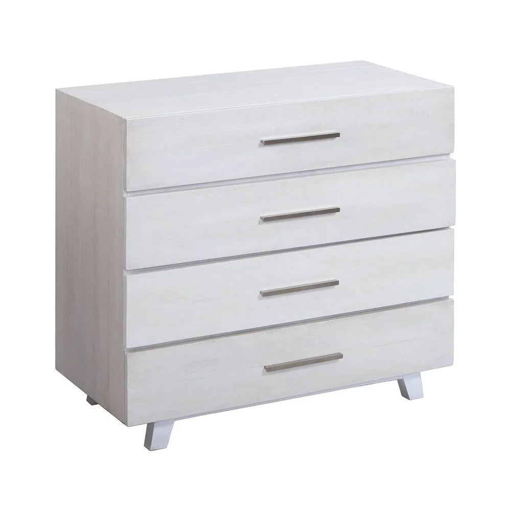 42 inch 4-Drawer Chest Antique White G964234