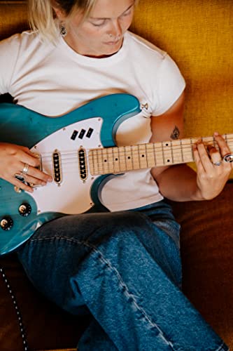 Catalina Blue Solid Body Electric Guitar I353