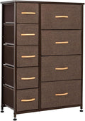9 Drawer Fabric Storage Tower with Wood Top Z441