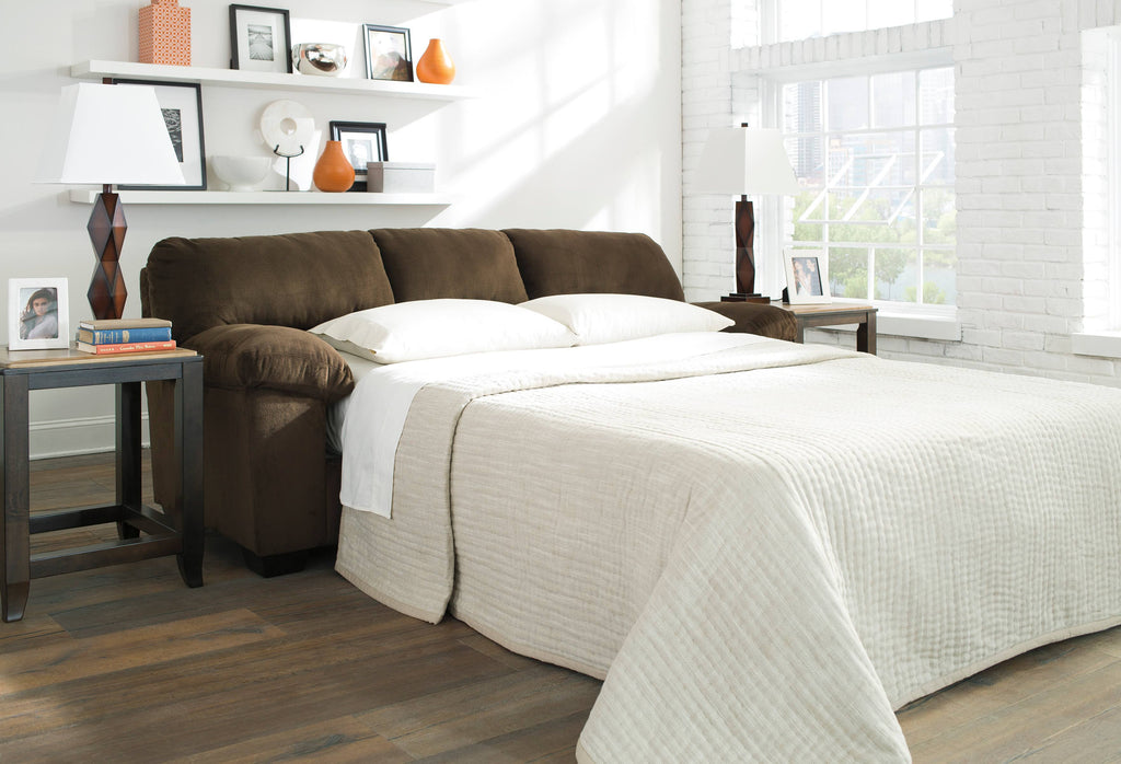 Chocolate Full Sofa Sleeper B32556